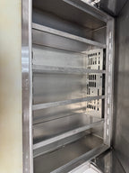 Turbo Air Commercial Sandwich Prep Table Refrigeration & Shelves