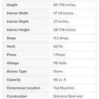 Traulsen Brand Double door commercial freezer
