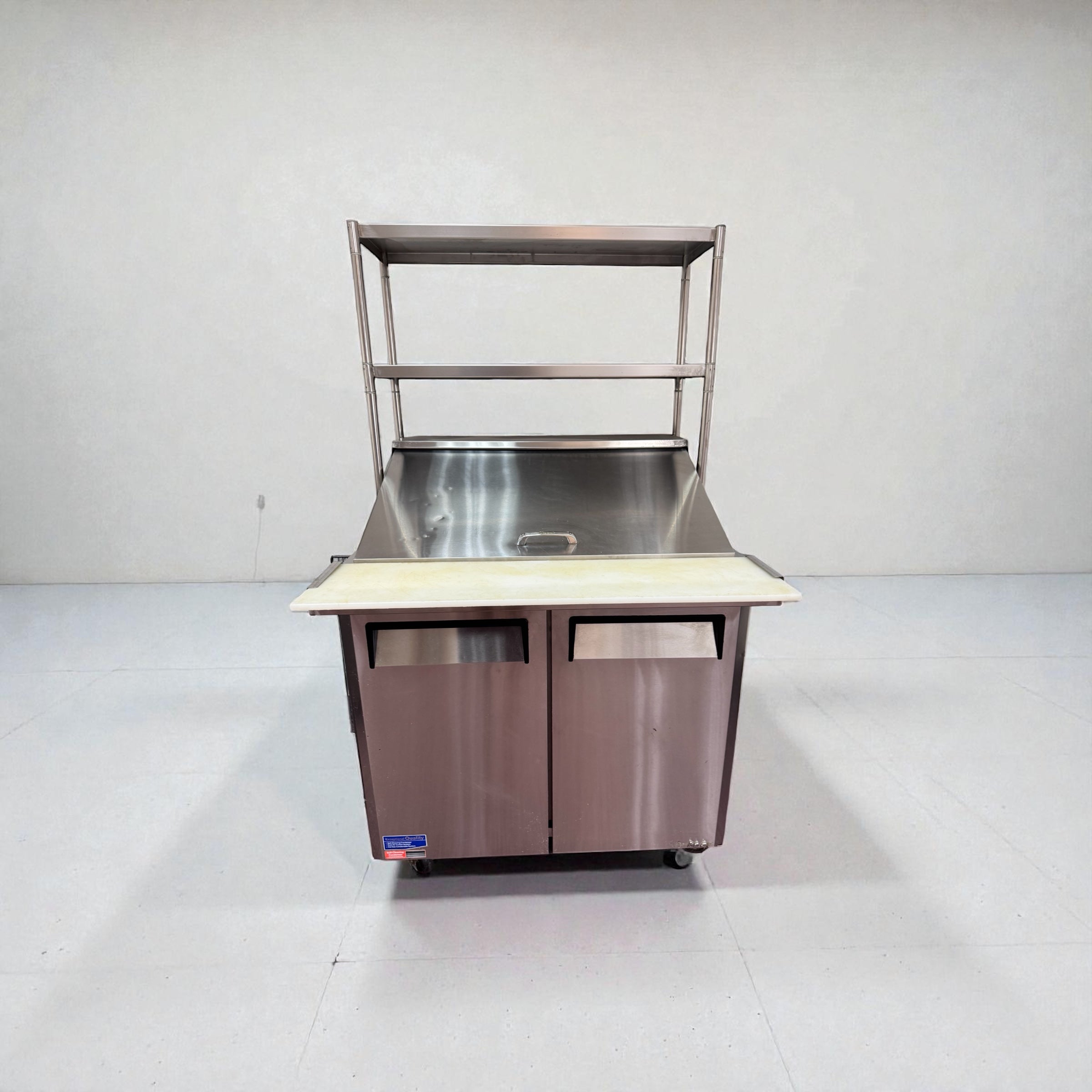 Turbo Air Commercial Sandwich Prep Table Refrigeration & Shelves