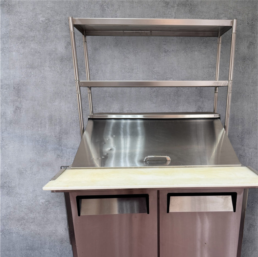 Turbo Air Commercial Sandwich Prep Table Refrigeration & Shelves