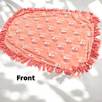 Pink Cupcake Cut & Tie Fleece Blanket – 48” x 60”
