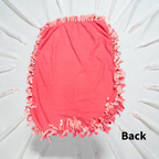 Pink Cupcake Cut & Tie Fleece Blanket – 48” x 60”